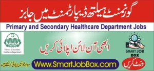 primary and secondary healthcare department jobs