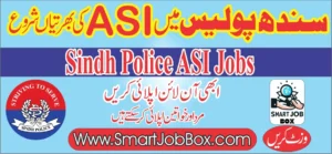 Sindh police asi jobs 2024 for female